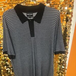 Giorgio Armani Men's Polo in Black and White